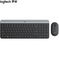 罗技Logitech MK470 键鼠套装 无线键鼠套装 超薄 全尺寸 星空灰 带无线2.4G接收器 黑色图片