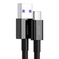 倍思 优胜系列快充数据线USB to Type-C 66W 2m 黑色图片