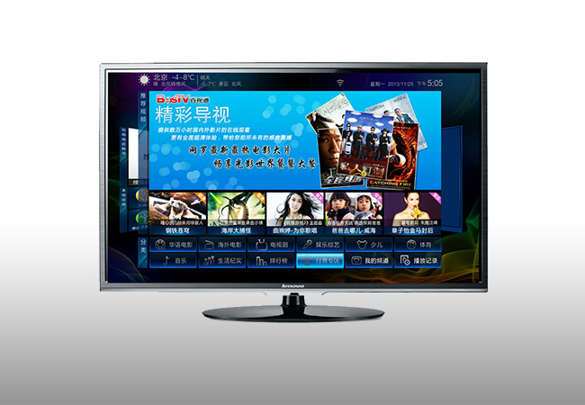 联想智能电视 32E31X 32英寸 双核安卓4.0 （黑色）图片