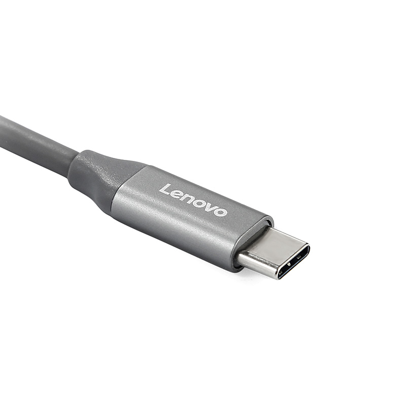 联想（Lenovo）C506 Type-C转USB3.0+千兆网卡转接器 Hub集线器 USB-C mini适配器 数据线 笔记本/投影仪图片