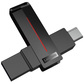 联想Lenovo L3C 双接口闪存盘(32GB) 黑图片
