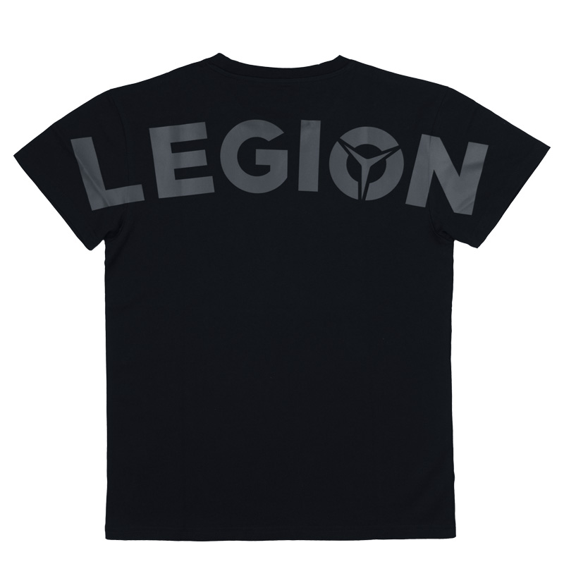 LEGION GEARS 刺客系列 T恤 2020款黑色M-背部幻彩印花