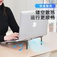 RAGAU(睿高) 多功能魔术棒 笔记本手提电脑散热增高升降支架 便携收纳隐形折叠 灰色图片
