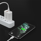DEVIA极速系列全兼容A+C 20W快充充电器中规套装(Lightning)-白色图片