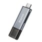绿巨能（llano）读卡器USB-A/2.0+SD+TF+USB-C深空灰 LJN-CC1020图片