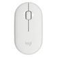 罗技LogitechPebble鹅卵石鼠标无线蓝牙鼠标 办公鼠标 静音鼠标 女性鼠标 便携鼠标对称鼠白色图片