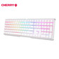 樱桃Cherry MX3.0SRGBG80-3874HYAEU-0机械键盘有线键盘全尺寸游戏键盘无钢板RGB灯效白色黑轴图片
