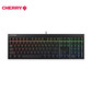 樱桃CherryMX2.0SRGBG80-3821LYAEU-2机械键盘 有线键盘全尺寸游戏键盘RGB灯效黑色青轴图片