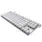樱桃CHERRY MX Board 8.0 G80-3880HVAEU-0单色背光机械键盘白色银轴图片