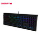 樱桃CherryMX2.0SRGBG80-3821LYAEU-2机械键盘 有线键盘全尺寸游戏键盘RGB灯效黑色茶轴图片