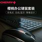 樱桃CHERRY DW9000 超薄无线键鼠套装银色图片
