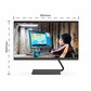 ideacentre AIO 逸-24IWL 十代英特尔酷睿i3 23.8英寸一体台式机 黑色图片