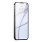 倍思 0.4mm全屏全玻璃康宁钢化膜 For iP 6.7寸 （单片装+贴膜神器）黑色图片