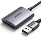绿联（UGREEN）USB 3.0多功能双卡双读读卡器 CM401图片