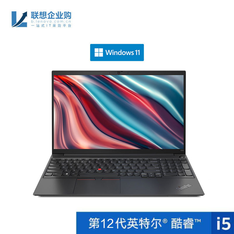【企业购】ThinkPad E15 2022酷睿版英特尔酷睿i5笔记本电脑 6ACD