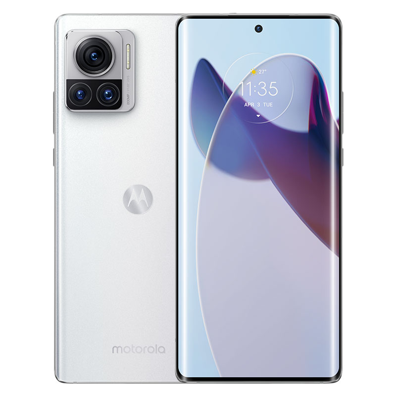 摩托罗拉 moto X30 Pro 12GB+256GB 晴霜白