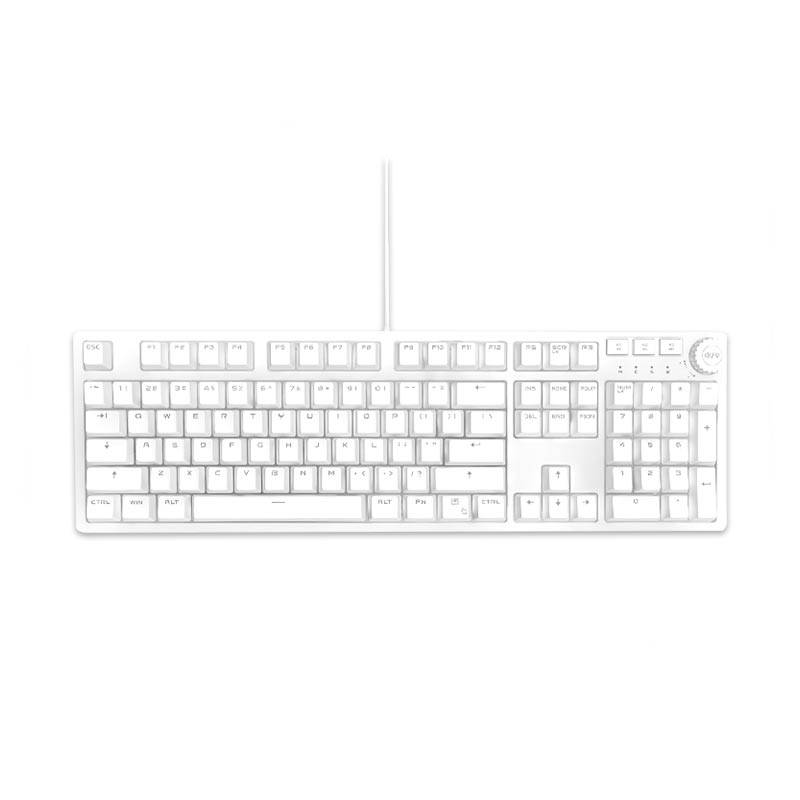 联想一键服务机械键盘K310 白色 青轴图片