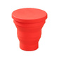 睿高（ragau）创意硅胶运动折叠水杯 红色图片