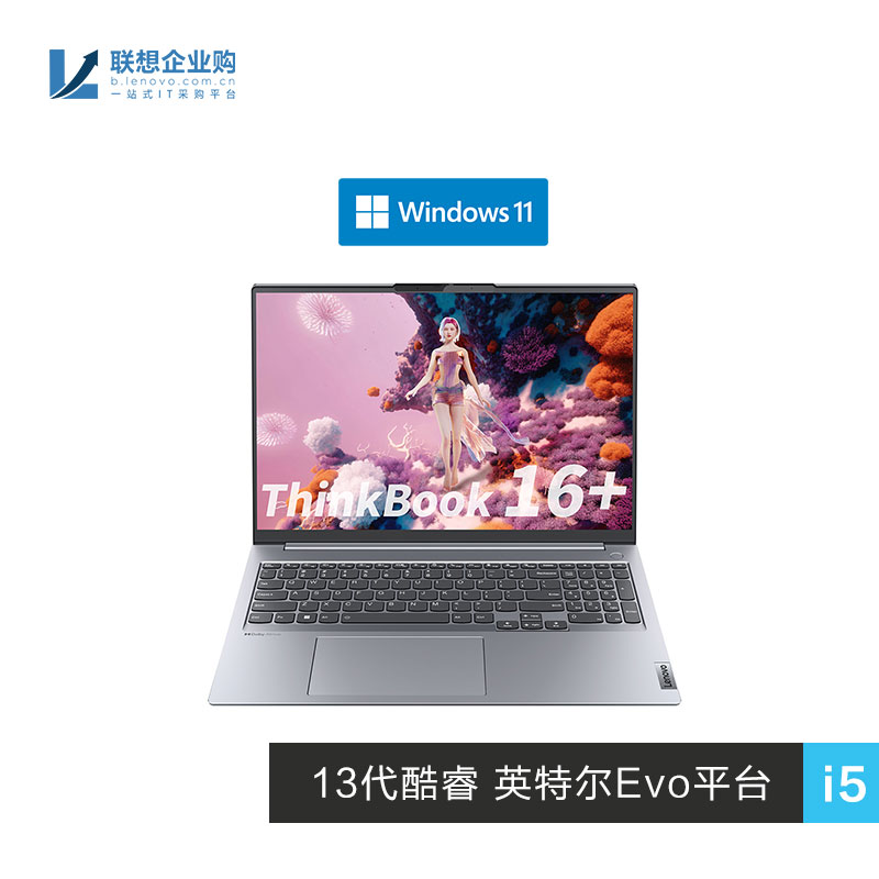 ThinkBook 16+ 2023 英特尔酷睿i5 32G+1TB SSD 2.5K