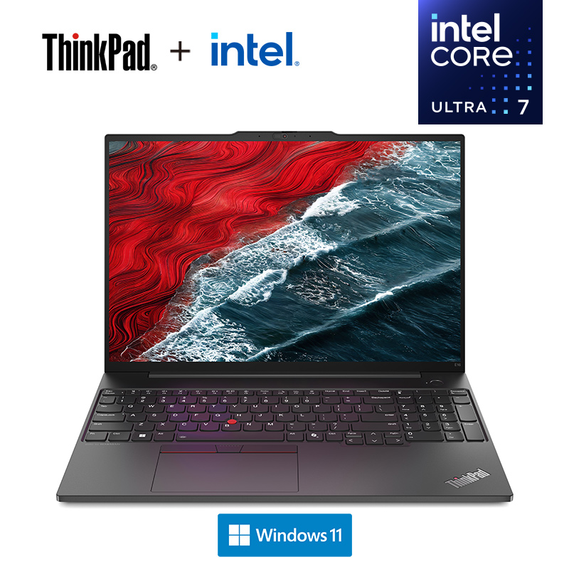 ThinkPad E16 AI 2024 英特尔酷睿 Ultra 7 经典商务本 23CD