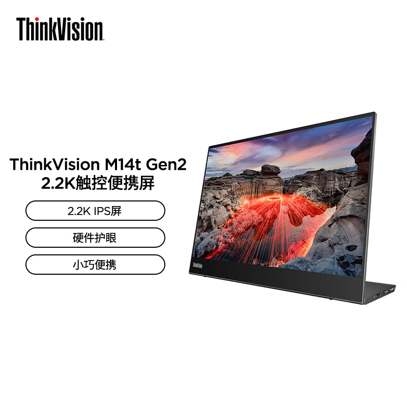 联想/ThinkVision 便携显示器 M14t Gen2显示器