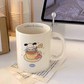 豆瓜学生高颜值陶瓷马克杯情侣杯-颜色随机图片