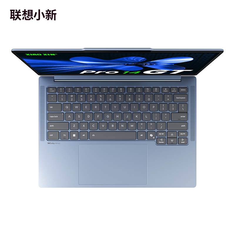 联想小新Pro14GT AI元启版14英寸轻薄笔记本电脑 天青蓝图片
