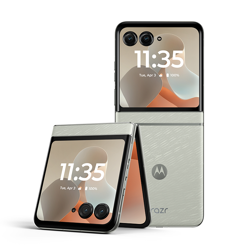 聚享汇专享 联想moto razr 60 12GB+256GB 棉花糖白图片