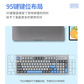 联想小新有线游戏键盘-银河灰图片