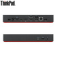 联想ThinkPad笔记本桌面USB-C扩展器扩展坞40B00300CN图片