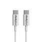 联想USB-C转USB-C数据线/1米/CC510B 白色图片