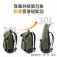 联想thinkplus日常商务双肩包 BE300 灰绿色图片